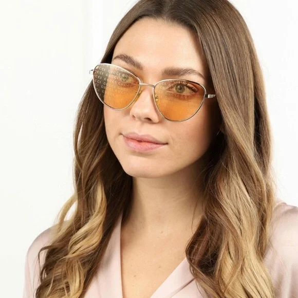 Gucci | Accessories | New Authentic Gucci Gold Sunglasses 